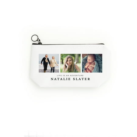 Collage Grid - Personalized Everyday Accessory Pouch, Multiple Sizes