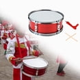 thumbnail image 2 of Tambor de lazo de 11 pulgadas con instrumento de percusión de guantes para, 2 of 9