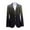 Blue, variant on UVEASISHA Mens Sequin Blazer Court Style Fashion Prom Party Jackets Notch Lapel Single Breasted Shiny Suit Jacket Regular Fit Stylish Tuxedos Sales Today,Yellow,XL