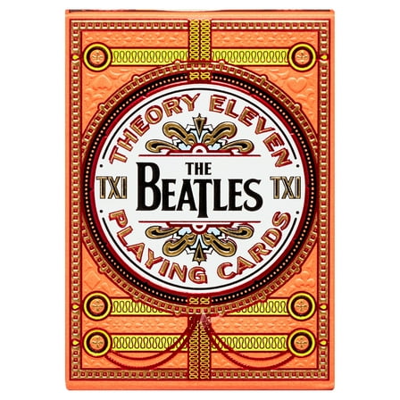 Theory11 The Beatles Playing Cards (Orange)