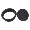 thumbnail image 5 of 8 Pcs 50mm Diameter Desk Wire Cord Cable Grommets Hole Cover Black, 5 of 8