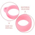thumbnail image 3 of BEADCEST 200Ud Anillo De Silicona Antiperdida Rosa Para Bolígrafos Y Llaveros Ajustable, 3 of 8