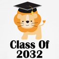 thumbnail image 3 of CafePress - Class Of 2032 Graduate (Lion) Kids Baseball Jersey - Kids Cotton Baseball Jersey, 3/4 Sleeve Shirt, 3 of 4