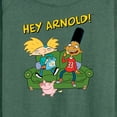 thumbnail image 3 of Hey Arnold! - Arnold, Gerald, and Abner - Women's Lightweight French Terry Long Sleeve Shirt, 3 of 5