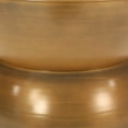 thumbnail image 4 of GDF Studio Sparling Modern Iron Hourglass Coffee Table, Brushed Antique Gold, 4 of 7