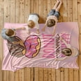 thumbnail image 4 of Fashion Themed Doughnut Pattern Blanket, Soft Warm Throw Blanket, Air-conditioned Room Blanket, Warm Nap Blanket for Home Office Travel, 4 of 8