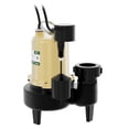 thumbnail image 2 of K2 Pumps Sewage Pump 1/2 Hp Cast Iron With Piggyback Vertical Switch, 2 of 8