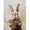 SKU-16, variant on Bohemian Style Cute Easter Bunny Eating Carrots Spring Vintage Poster Canvas Paintings Wall Art HD Pictures For Room Home Decor50 x 70 cm, frameless,SKU-16