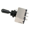 thumbnail image 1 of Interruptor de guitarra eléctrica de 3 vías Sunnimix negro, 1 of 8
