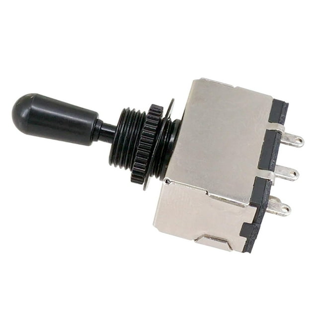 Interruptor de guitarra eléctrica de 3 vías Sunnimix negro
