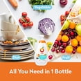 thumbnail image 3 of 3 in 1 Plant Based Dish Soap, Non Harmful Ingredients Veggie Wash, Orange Oil Fruit and Vegetable Wash, Convenient Fruit Wash, 21.9 Fl Oz Fruit Cleaner, Natural Dish Soap (1 Pack), 3 of 4