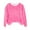 Summer Tops Pink, variant on Womens Sherpa Fall Sweaters, Long Sleeve Pullover for Women Winter Warm Fleece Solid Color Crewneck Sweatshirts