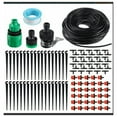 thumbnail image 1 of Sistema de riego para jardín, sistema de riego por goteo con conexión rápida de tuberías flexibles, ajuste automático del riego para jardines, huertos, césped y áreas de patio (30 m), 1 of 1