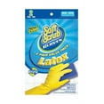 thumbnail image 3 of Soft Scrub Cleaning Gloves Latex S - Yellow - 2 Pair, 3 of 4
