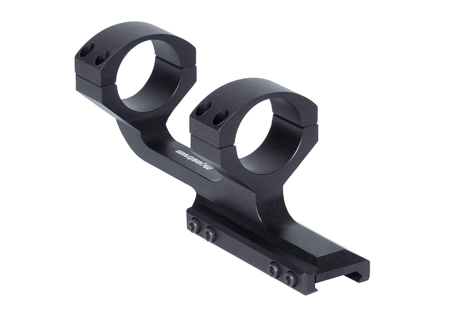 WestHunter Optics Offset Cantilever Picatinny Scope Mount 1/30mm Medium Profile One Piece Scope Dual Rings with Bubble Level 