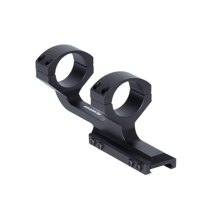 Monstrum Tactical Slim Profile Series Cantilever Offset Dual Ring Picatinny Scope Mount | 1 inch Diameter (Best One Piece Scope Mount)