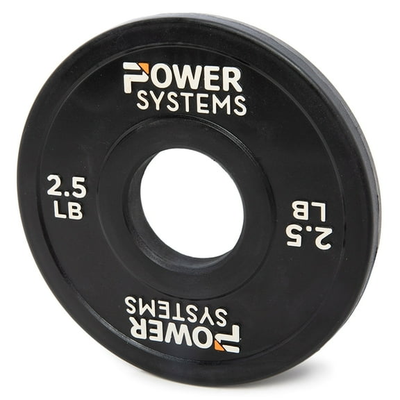 Power Systems 2.5 lb Training Bumper Plate, Weight Plate with Reinforced Inner Stainless Steel Disc