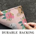 thumbnail image 6 of Pink French Bulldog Flowers Florals Door Rugs,Washable Non Slip Door Mats Indoor,Decorative Door Mats,Entry Mat Indoor for Entrance,Bedroom,Kitchen,Bathroom,17"x30", 6 of 6