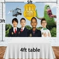 thumbnail image 2 of Odd Squad Backdrop Banner Party Supplies Poster Movie Theme Background for Photography Birthday Decorations, 2 of 5
