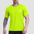 thumbnail image 2 of Dagaeig Casual Breathable Tee for Men Lightweight Thin Solid Color T Shirts Comfortable Basic Short Sleeve Shirt, 2 of 6