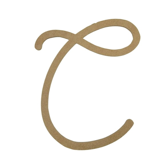 Wooden Letter Unfinished, Ariana Font, Craft Cutout