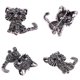 thumbnail image 5 of Broche de gato lindo de aleación cristal Likrtyny Para estrenar, 5 of 6