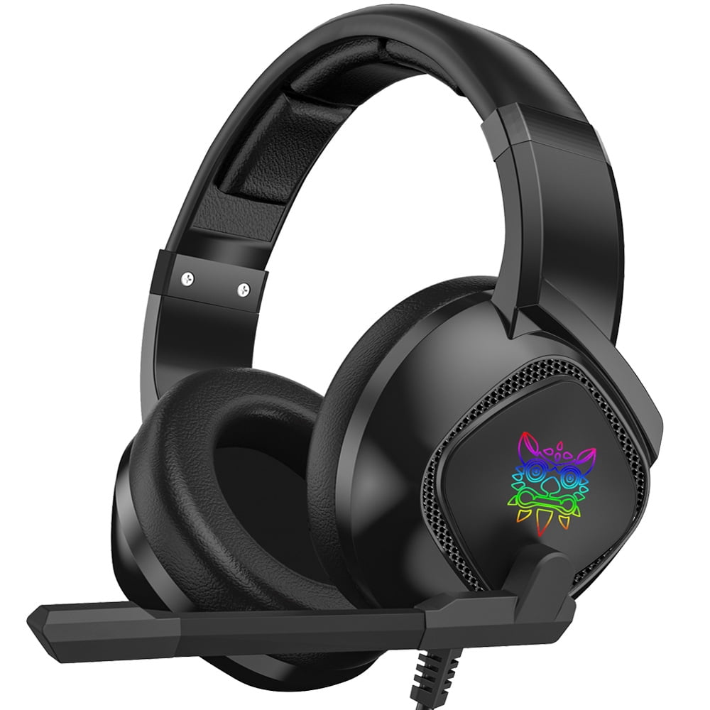 ONIKUMA Stereo Gaming Headset with Microphone Compatible with PC, PS4