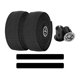 thumbnail image 1 of 2 cintas para manillar de bicicleta, tapones para manillar, cinta suave para manillar de bicicleta, ciclismo Negro, 1 of 9