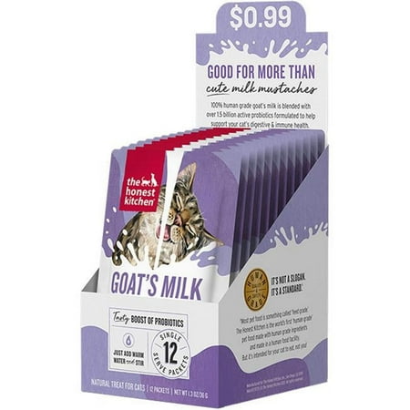 UPC: 0850027768076 | Honest Kitchen 850027768076 Blend Goat Milk Cat Treat – 12 Count