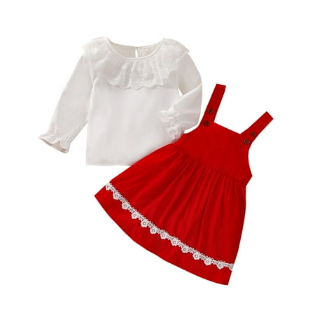 

Toddler Baby Girls Sister Matching Outfits Baby Little Sister Romper Big Sister Tops + Floral Skirt Pants Clothes Set
