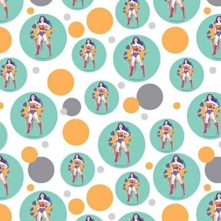 Wonder Woman Vintage Woman Premium Gift Wrap Wrapping Paper Roll