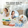 thumbnail image 4 of Washing Machine Cleaner Tablets – Deep Clean Washer Descale, Laundry Tub Cleaning Solution, Smell Fresh, Eliminates Buildup & Dirt, For Front Top Load Washers, Easy-to-Use Tablets, 24 Pack, 4 of 4