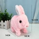 thumbnail image 3 of Juguetes de conejito con zanahoria que habla juguetes de peluche simulación de conejo de juguete para Pascua JShteea El nuevo, 3 of 9
