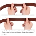 thumbnail image 3 of Sarga Elástico Banda Doble-Cara 1 Plano 4 Yarda 1 Rollo Plano Elástico Cinta Cordón Oro Marrón para Costura, Cinturilla, 3 of 6