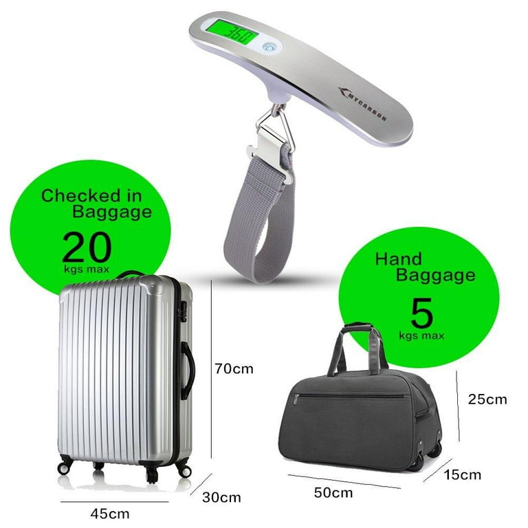 Best Quality Luggage Scale Travel Scale 50kg - China Electronic  Digital Luggage Weighing Scale, Luggage Weighing Scale