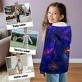 thumbnail image 7 of Chririnla Galaxy Dragon Hooded Sweatshirt with Pockets for Girls and Teens - Comfy Casual Loose Pullover for Fall and Winter girl Fuzzy Sweatshirts, 7 of 7