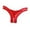 Red, variant on Panties for Women,Lace Open Cut Pearl Massage Hollow Low Waist Triangle G String Panties for Women,Womens Underwear,Pink,One Size