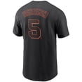 thumbnail image 3 of Men's Nike Mike Yastrzemski Black San Francisco Giants Name & Number T-Shirt, 3 of 3