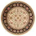 thumbnail image 2 of Safavieh Lyndhurst Victoria Floral Area Rug, Ivory/Black, 10' x 10' Round, 2 of 8