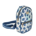 thumbnail image 3 of Lilo & Stitch Leaves All Over Print Shiny Mini Sling Backpack, 3 of 7