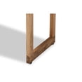 thumbnail image 4 of Baxton Studio Kaleb Rustic Mid-Century Modern Oak Brown Finished Wood Bench, 4 of 5