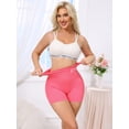 thumbnail image 4 of DARING DIVA Women's Letter Print High Waisted Workout Yoga Shorts S Rose, 4 of 6