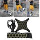 thumbnail image 5 of Entrenador de patadas de fútbol Sunnimix de entrenamiento Infantil con cinturón ajustable Impresión hexagonal, 5 of 8