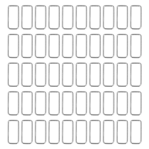 Anillos de metal anillos de hebilla de larga vida útil duraderos resistentes prácticos prácticos amplia aplicación para decoración de bolsas para accesorios de ropa para ANGGREK Otros