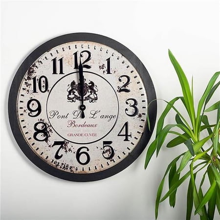 Forpost Round Metal Wall Clock