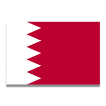 Magnet Me Up Bahrain Bahraini Flag Vinyl Automotive Magnet Decal, 4x6 Inches