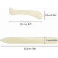thumbnail image 2 of 2-Pack Bone Paper Folding Tools for Crafting, Card Design, Office Use, and Bookbinding Projects, 2 of 5