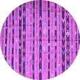 thumbnail image 1 of Ahgly Company Indoor Round Southwestern Purple Country Area Rugs, 8' Round, 1 of 4