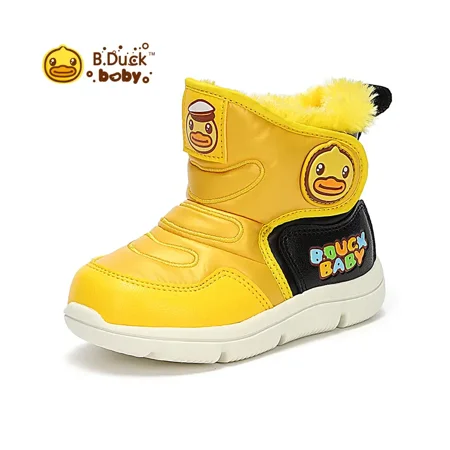 

B.Duck Toddler Kids Fleece Snow Boots With Cute Duck Design For Winter New