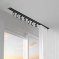 thumbnail image 4 of 50pcs Black Curtain Hooks â Smooth Sliding Shower Curtain Rings, Rustproof Gazebo Hooks for Nets & Canopies â Ideal for Home, Hotel, and Outdoor Use, 4 of 4
